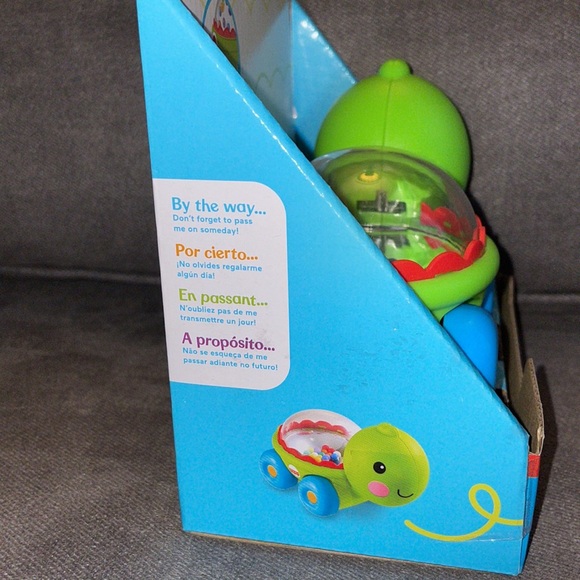 NWT.  Fisher-Price.  Poppity pop turtle.  6 months+ - Picture 4 of 4